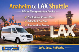 Shuttle from Anaheim to Los Angeles International Airport