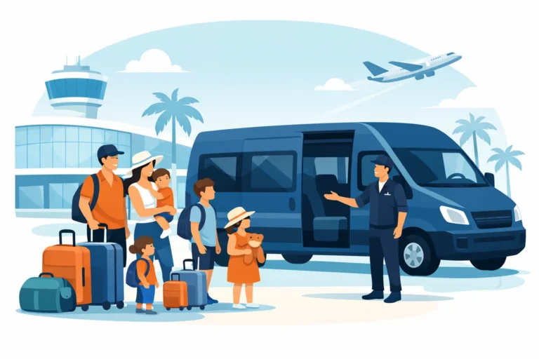 Airport Shuttle for a Large Family Made Simple