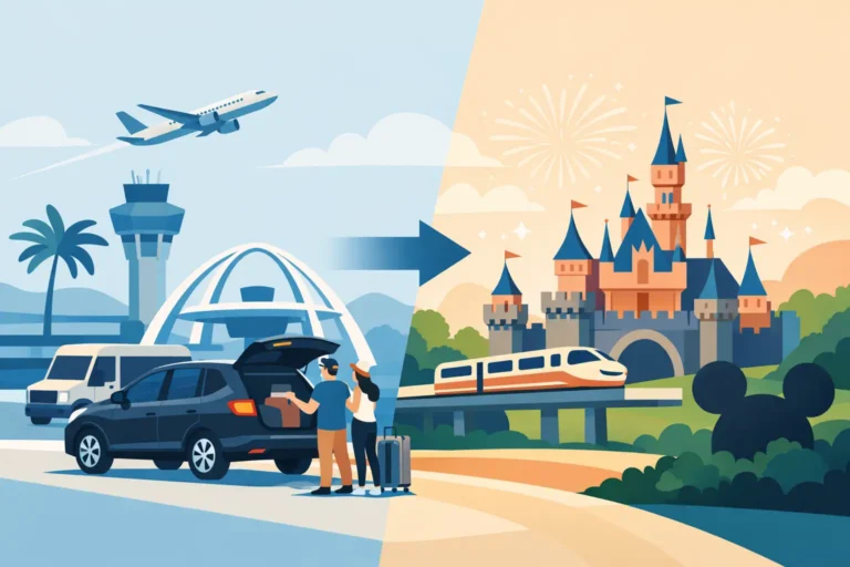 LAX Airport Transfer to Disneyland Made Easy