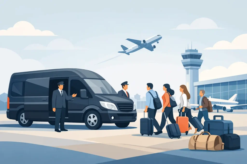 Private Airport Shuttle Review for Group Trips