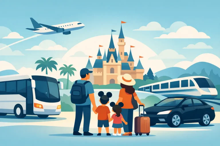 Best Transportation for Disneyland Families