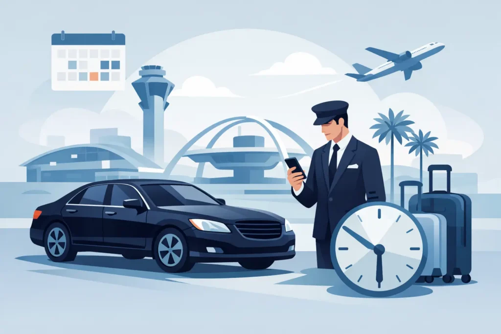 How Early to Reserve Airport Car Service at LAX