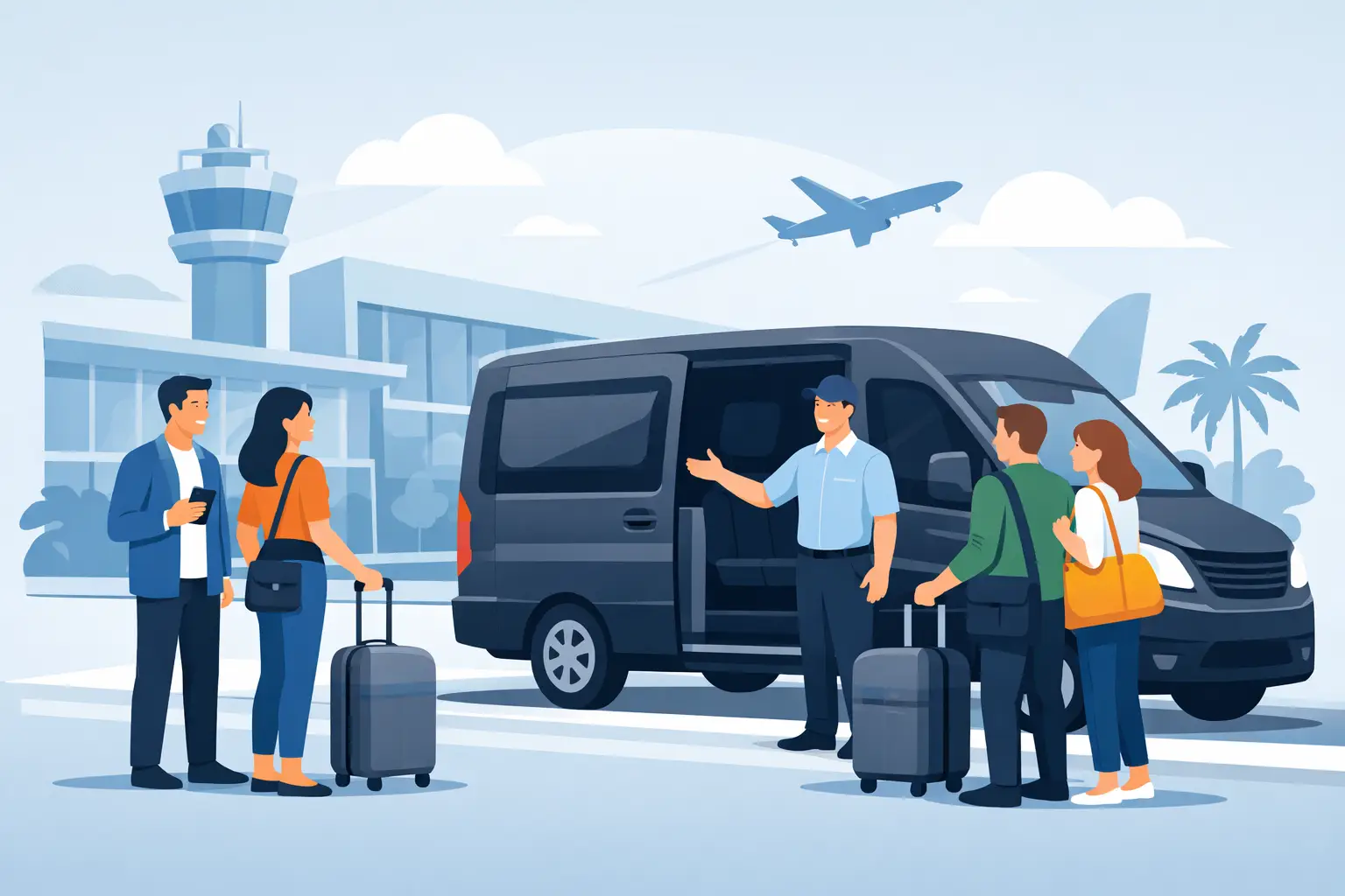 How to Book a Group Airport Ride Without Stress