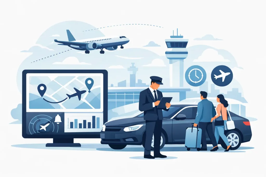Flight Monitoring Requests for Airport Transfers