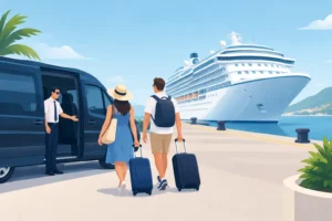 Cruise Transfer Example for a Calm Port Day